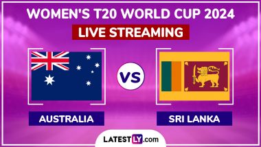 Australia Women vs Sri Lanka Women, ICC Women’s T20 World Cup 2024 Match Live Streaming Online: How To Watch AUS-W vs SL-W Free Live Telecast on TV?