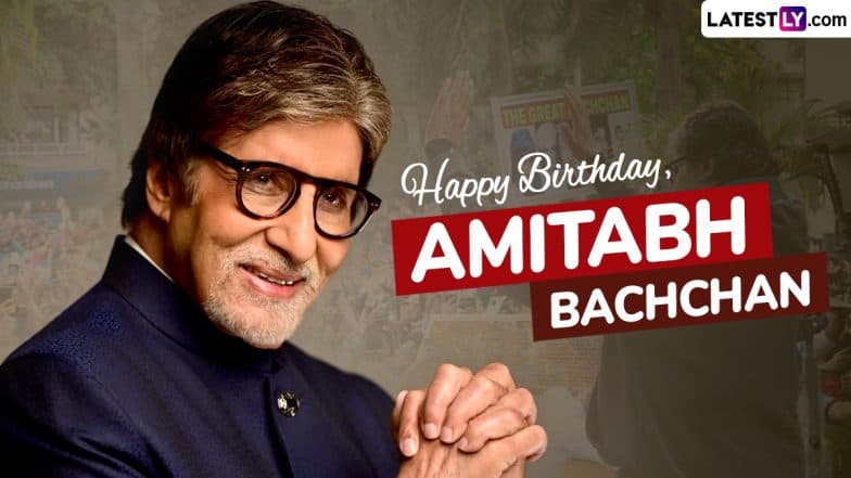 Amitabh Bachchan Wallpapers and HD Images for Free Download: Happy Birthday Big B Greetings and Photos for WhatsApp Status, X, Facebook and Instagram To Share Online