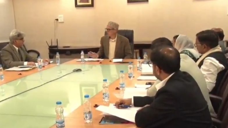 Omar Abdullah Chairs First Cabinet Meeting in Srinagar After J&K Assembly Elections 2024 Win