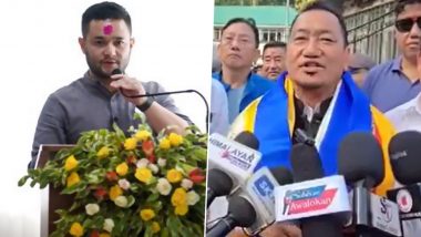 Sikkim Assembly by Election 2024: SKM Candidate Aditya Golay Files Nomination From Soreng-Chakung, Satish Chandra Rai From Namchi-Singhithang Constituency