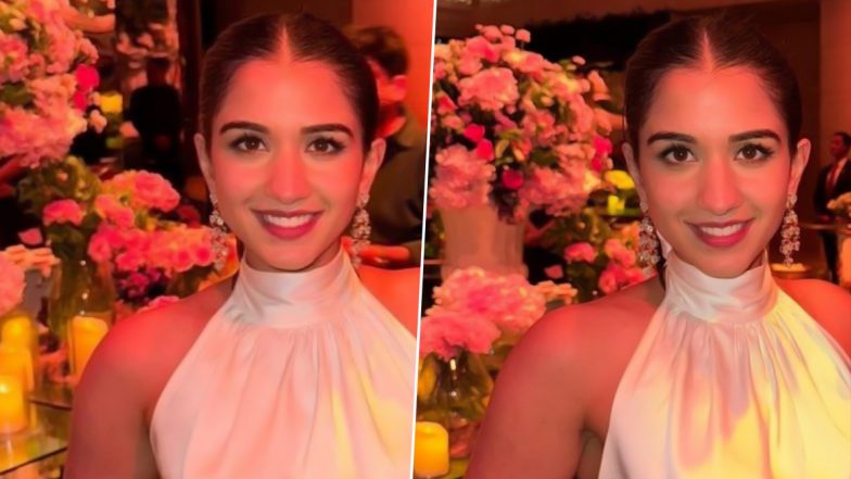 Radhika Merchant Stuns in Gorgeous White Backless Top and Red Skirt for Her Birthday Celebration; Orry Drops Pics From Star-Studded Party