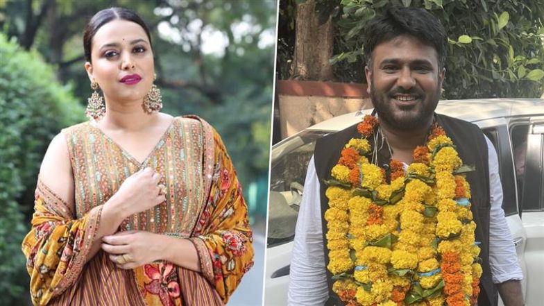 Swara Bhaskar Elated As Husband Fahad Ahmad Gets Sharad Pawar-Led NCP’s Ticket To Contest Election From Anushakti Nagar Assembly Seat in Maharashtra