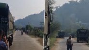 Akhnoor Terror Attack: All 3 Terrorists Involved in Attempted Ambush on Army Van Killed in Encounter in Jammu and Kashmir’s Battal (Watch Video)