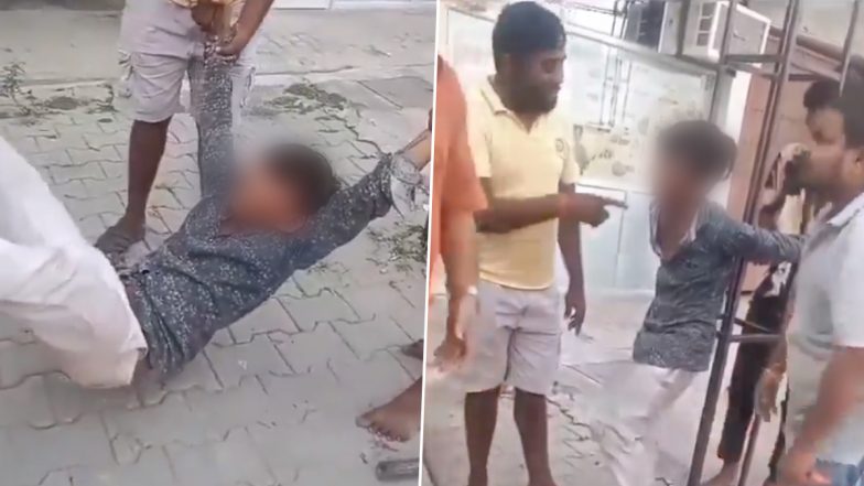 Pratapgarh Shocker: Minor Tied to Pillar, Brutally Thrashed by 4 for Allegedly Stealing INR 10 in Uttar Pradesh; Probe Launched After Disturbing Video Surfaces