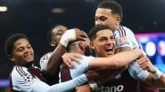 UCL 2024&ndash;25: Aston Villa Enjoying Dream Start to First UEFA Champions League Campaign As Jhon Duran Seals Third Straight Win