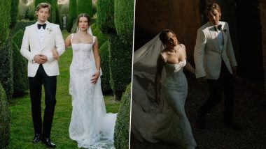 Millie Bobby Brown and Jake Bongiovi Serve Major Couple Goals With Beautiful Italian Wedding Pics, ‘Stranger Things’ Star Pens ‘Forever and Always, Your Wife!’ (View Pics)