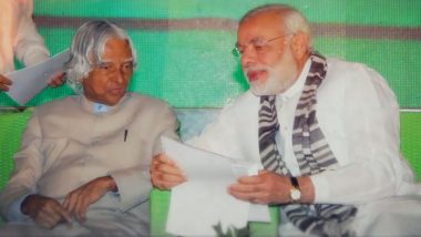 APJ Abdul Kalam Birth Anniversary 2024: PM Narendra Modi’s Heartfelt Tribute to Former President, Says ‘His Life Enduring Source of Inspiration for All Indians’