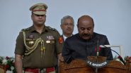 Surinder Choudhary Takes Oath As Jammu and Kashmir Deputy CM: Chief Minister Omar Abdullah Makes Nowshera MLA His Deputy (Watch Video)