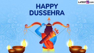 Happy Dussehra 2024 Wishes, Greetings and Dasara HD Images: WhatsApp Messages, Instagram Captions, Quotes and Wallpapers To Share Vijayadashami