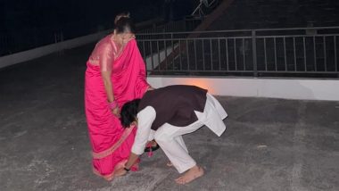 Vikrant Massey Touches Wife Sheetal Thakur’s Feet During Karwa Chauth (See Pics)