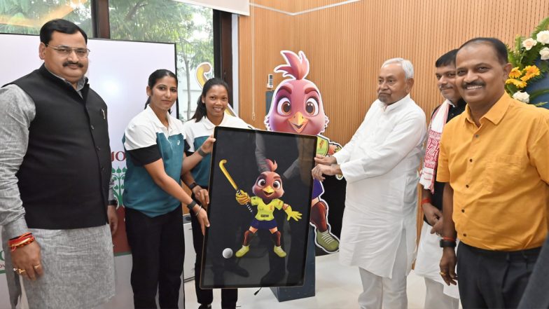 Nitish Kumar Unveils Logo, Mascot for Women’s Asian Champions Trophy 2024 in Bihar