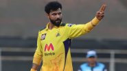 Ravindra Jadeja, Ruturaj Gaikwad, Matheesha Pathirana Likely To Be CSK's First, Second and Third Retentions Respectively; MS Dhoni To Be Retained as 'Uncapped Player' Ahead of IPL 2025 Mega Auction: Report