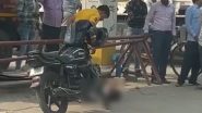 Ghaziabad Horror: Man Brutally Assaults Girlfriend at Petrol Pump in Uttar Pradesh, Terrifying Video Surfaces