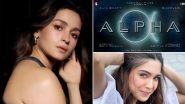 ‘Alpha’: Alia Bhatt and Sharvari Wagh’s YRF Spy Universe Film To Release on THIS Date (View Poster)