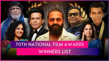 70th National Film Awards: Rishab Shetty Wins Best Actor for ‘Kantara’; Mithun Chakraborty Honoured With Dadasaheb Phalke Award; Check Winners List