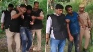 Bahraich Violence: 2 Accused Men Shot in Encounter With UP Police, 1 of Them Seen Apologising to Cops in Video