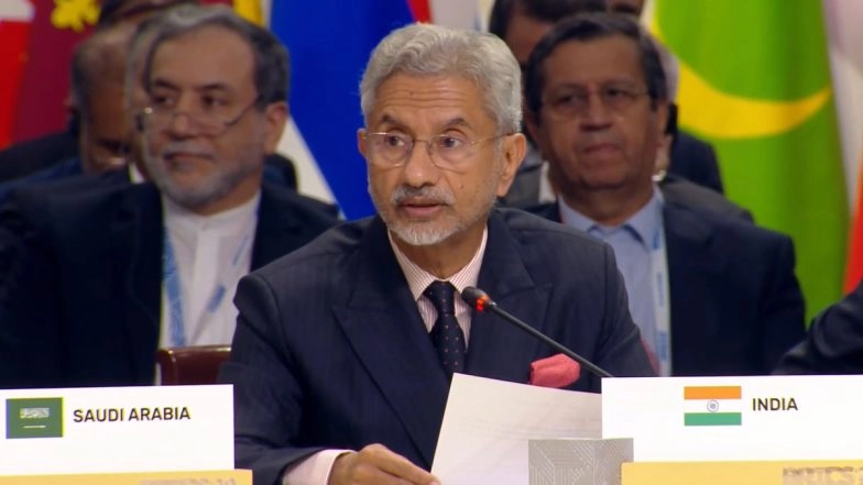 S Jaishankar Calls for Coordinated Efforts To Fulfil Development