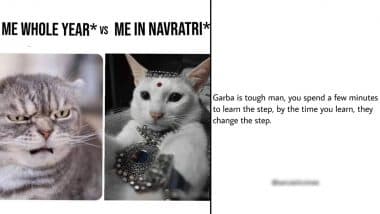 Navratri 2024 Funny Memes and Garba Jokes: Hilarious Posts, ROFL Dandiya Videos, One-Liners and Puns That Will Make the Gujjus Go LMAO