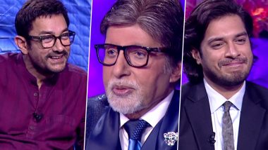 ‘Kaun Banega Crorepati 16’: Amitabh Bachchan’s Question on Junaid Khan’s Girlfriend Leaves ‘Maharaj’ Actor Shy, As He Playfully Responds, ‘Baad Mein Baat Karte Hai’ (Watch Video)