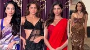 Manish Malhotra Diwali 2024 Bash: Kiara Advani, Suhana Khan & Other Beauties in their Gorgeous Sarees (View Pics)