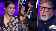 &lsquo;Kaun Banega Crorepati 16&rsquo;: Vidya Balan and Amitabh Bachchan&rsquo;s Dance Takes Centerstage in an Unforgettable KBC Episode! (Watch Video)