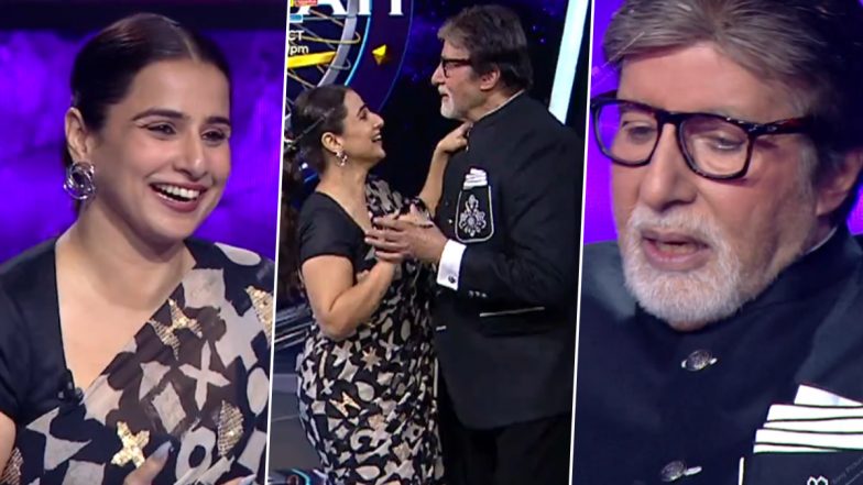 Vidya Balan Sets KBC Stage on Fire With BIG B!