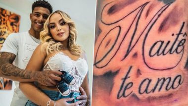 Ex-Real Madrid Player Vinicius Tobias Gets Unborn Daughter's Name Tattooed On His Body, Suffers Heartbreak After DNA Test Reveals He is Not the Father