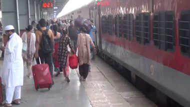 Bandra Terminus Stampede: Western Railways Impose Restrictions on Platform Ticket Till November 8 To Manage Crowds During Festive Season