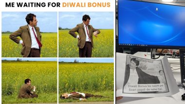 Diwali Bonus Funny Memes and Jokes: Ahead of Deepawali 2024, Share These Hilarious Instagram Posts and ROFL Videos With Your Colleagues As You Daydream About the Annual Bonus