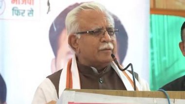 ‘Birsa Munda Chowk New Name of Sarai Kale Khan Chowk’, Says Union Minister Manohar Lal Khattar