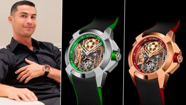 Cristiano Ronaldo Launches $ 1.3 Million Worth Luxury Watch, Partners With Jacob & Co. For Exclusive Collection (See Pics)