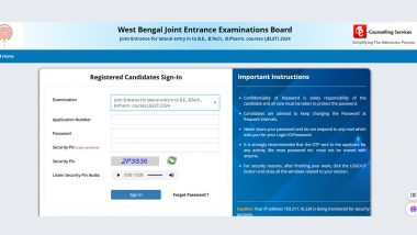 WB JELET Counselling 2024: Online Registration Starts Today on wbjeeb.nic.in, Know How to Register