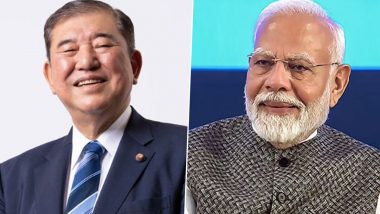 PM Narendra Modi Congratulates Shigeru Ishiba on Becoming Japan’s New Prime Minister, Says ‘Looking Forward to Strengthening India-Japan Partnership’