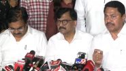 MVA Seat-Sharing Formula for Maharashtra Assembly Elections 2024: Congress, Shiv Sena (UBT) and Sharad Pawar’s NCP-SP To Contest 85 Seats Each (Watch Video)