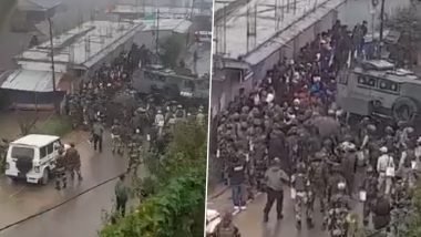 Manipur Land Dispute Violence: 3 Dead, 20 Injured As Mob Storms Police Station in Ukhrul; Internet Services Suspended, Probe Launched (Watch Videos)