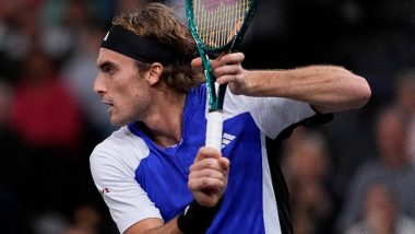 Paris Masters 2024: Stefanos Tsitsipas Overcomes Stomach Problem To Defeat Roberto Carballes Baena, Stays in Contention for ATP Finals