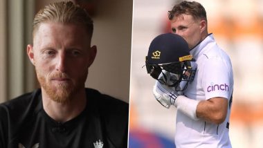 Ben Stokes Reflects on Joe Root Becoming England’s Leading Run-Getter in Tests, Says ‘It’s Going To Take Long Time for Someone To’ (Watch Video)