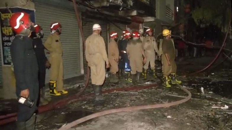 Fire Breaks Out at Chemical Warehouse in Delhi