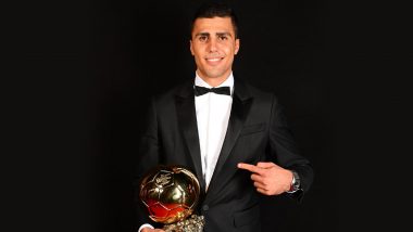 Ballon d’Or 2024: Manchester City Midfielder Rodri Wins Men’s Player of the Year