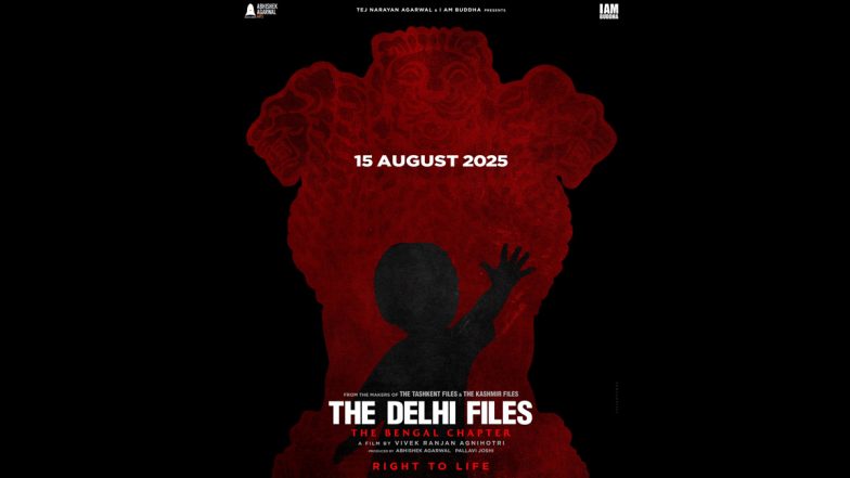 ‘The Delhi Files’ Release Date: Vivek Agnihotri’s Next To Arrive in Theatres on August 15, 2025 (See Poster)