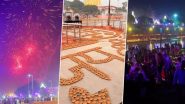 Deepotsav 2024: Preparations Complete in Ayodhya for Grand Diwali Celebrations With Over 2.5 Million Diyas To Set World Record (Watch Video)