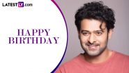 Prabhas HD Images and Wallpapers for Free Download Online: Happy Birthday Prabhas Greetings and Photos To Share on Instagram, X, WhatsApp and Facebook