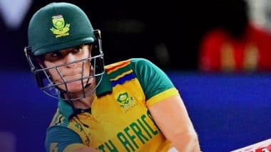 Anneke Bosch Wins Player of The Match Award in Australia Women vs South Africa Women ICC Women’s T20 World Cup 2024 Semifinal Match