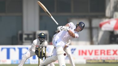 Ben Stokes Loses His Bat As He Gets Stranded Out Of Crease, Mohammed Rizwan Inflicts Easy Stumping During PAK vs ENG 2nd Test 2024 (Watch Video)