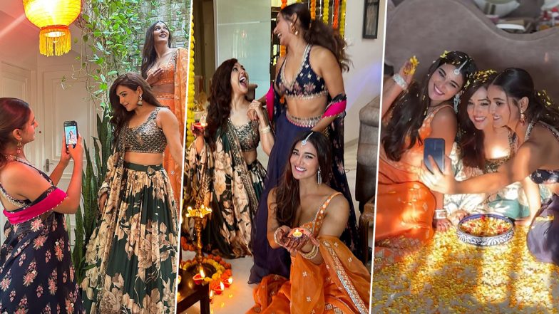 Diwali 2024: Sisters Shakti Mohan, Mukti Mohan, and Neeti Mohan Share Vibrant Sneak Peaks of #10Things From Their Festive Celebrations (See Pics)