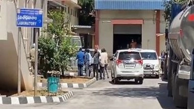 India News | Tirupati Prasadam Row: Special Investigation Team Inspects Flour Mill Where Ghee is Stored