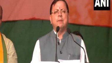 India News | PM Modi's Govt Has Vision to Take Haryana Forward: CM Dhami at Election Rally