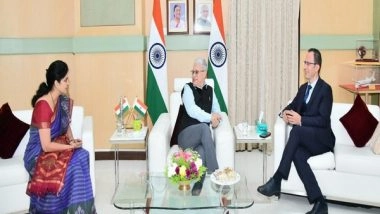World News | Hyderabad: Turkish Consul-General and Regional Passport Officer Meet Governor Jishnu Dev Varma to Discuss Bilateral Relations Between India, Turkey