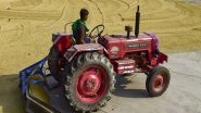 Business News | Tractor Sales of M&M,  Escorts Kubota See Marginal Domestic Market Growth in September, Substantial Drop in Exports