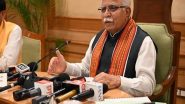 Business News | Government Launches Jal Hi AMRIT Scheme and Approves Major Metro Projects in First 100 Days: Union Minister Manohar Lal